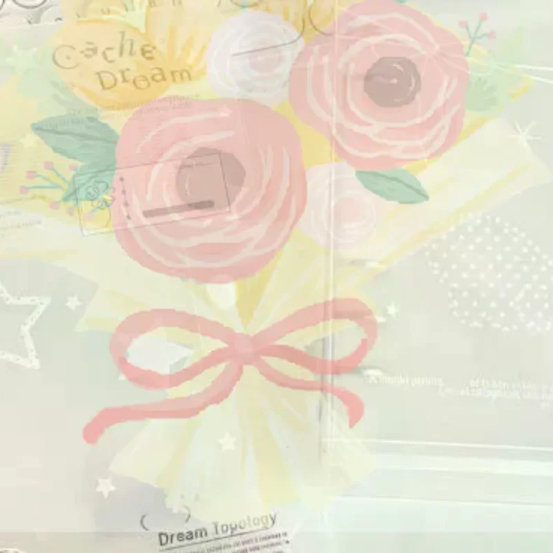 1/10Pcs Loose-Leaf Binder Organization Ins Style Ring Binder Notebook Scrub PP Inner Core Cover Note Book Journal Planner Offic