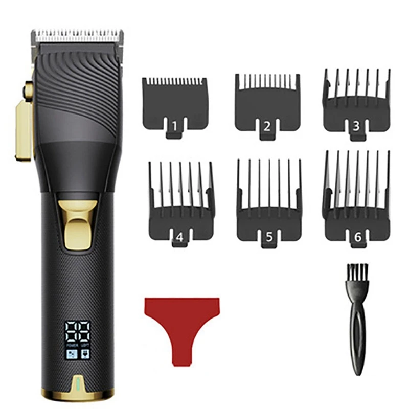 

Hair Clippers For Men Cordless Professional For Barbers Grooming Kit Rechargeable Hair Cutting Kit LED IPX7 Waterproof