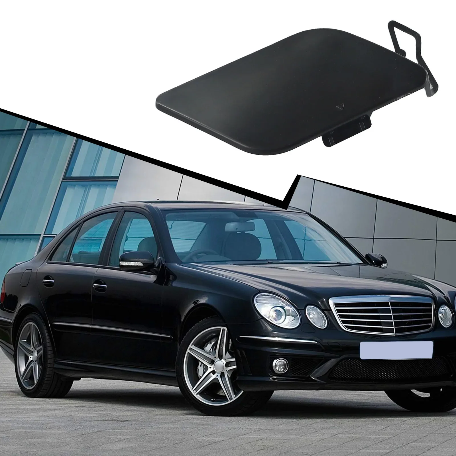 

Protect Your For MERCEDES For BENZ E Class W211 2007 2008 09 with our Sturdy Front Bumper Tow Hook Cover Reliable and Durable!