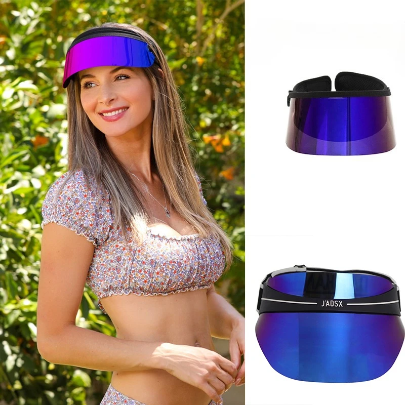 

Summer Anti-UV Golf Sun Hat with Breathable Top UPF 50+ UV Protection for Outdoor Sports Cycling Hiking Beach Sun Visor