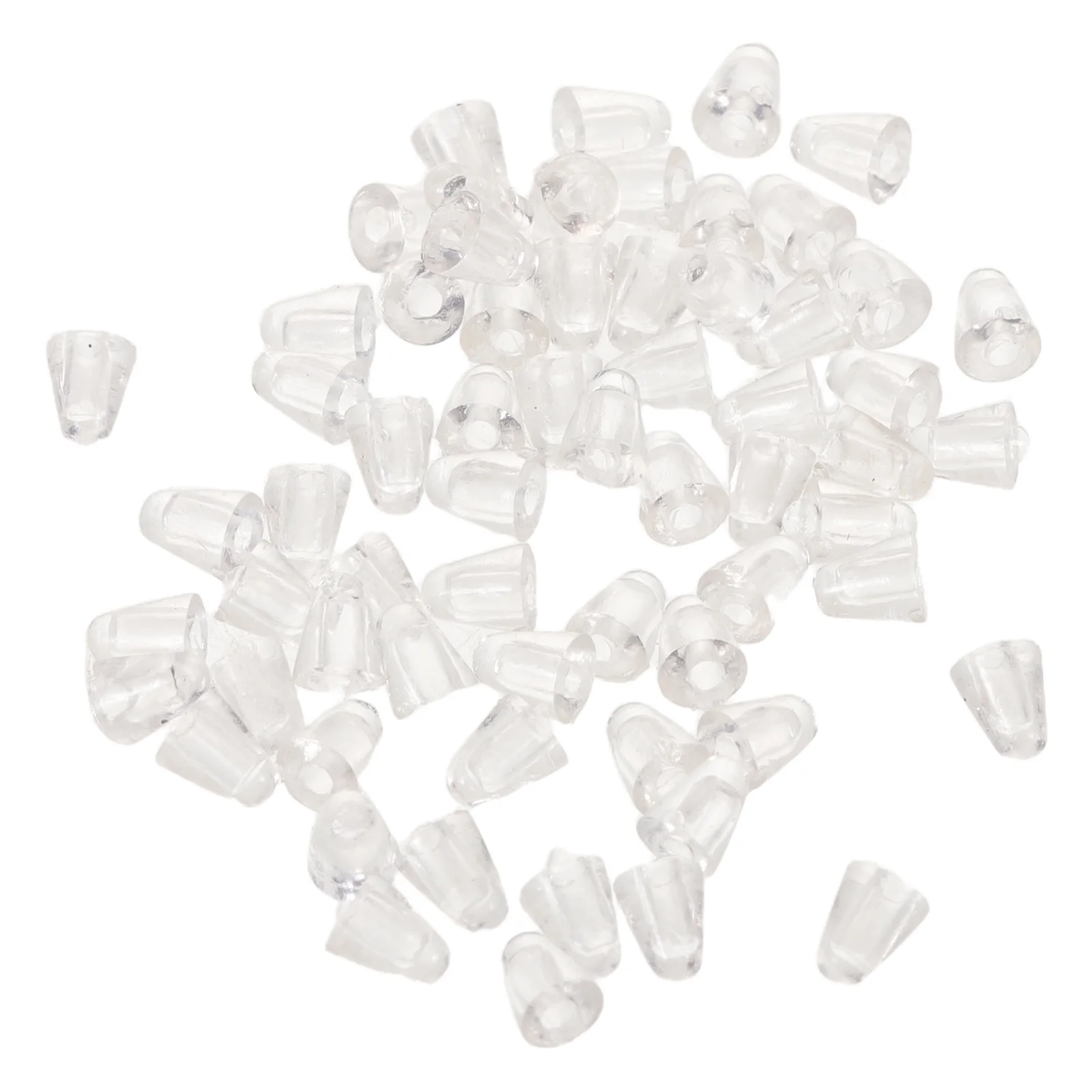 

1200Pcs Eyewear Accessories Clear Silicone Screw Caps for Rimless Glasses Small Replacement Covers Easy Install Repair