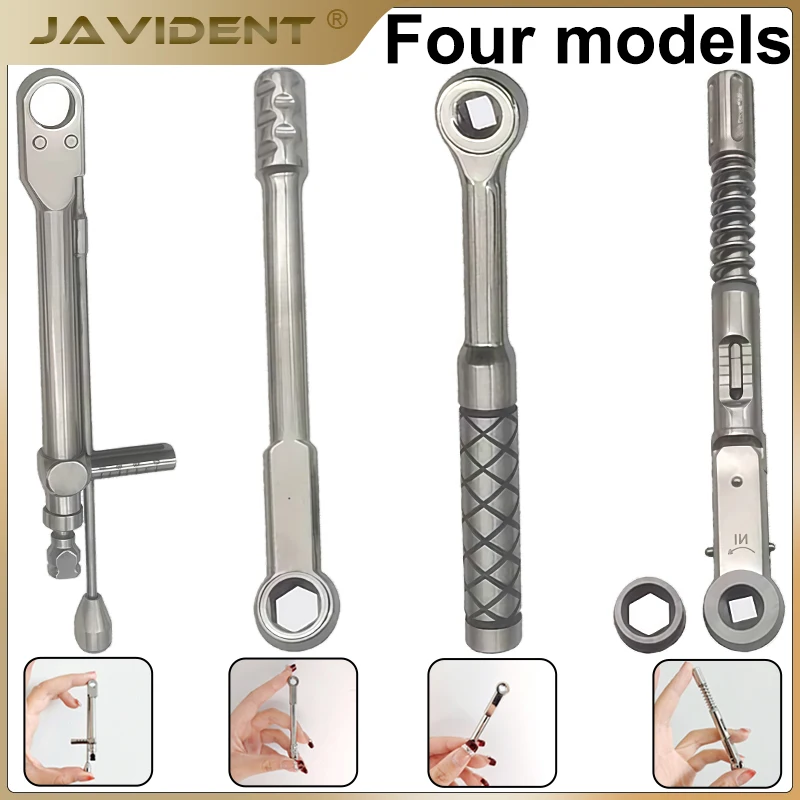1Pcs  Dental Universal Implant Torque Screwdrivers Wrench Stainless Steel Alloy, Dental Guide Implant Restoration Screwdrive