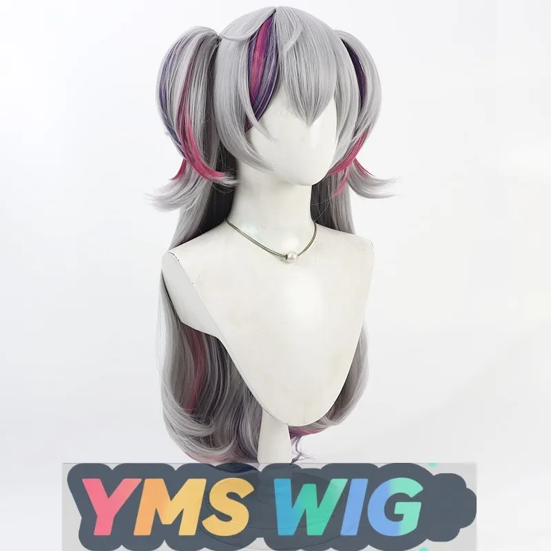 【YMS PRUIK】Virtuele Streamer NIJISANJI Geslachtsbuigen Niet-breekbare Minato Cosplay Pruik Vrouwelijke Kostuum Big Brother