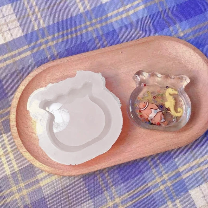 Resin Shaker Mold,Reusable Silicone Mould for DIY Crafts Making