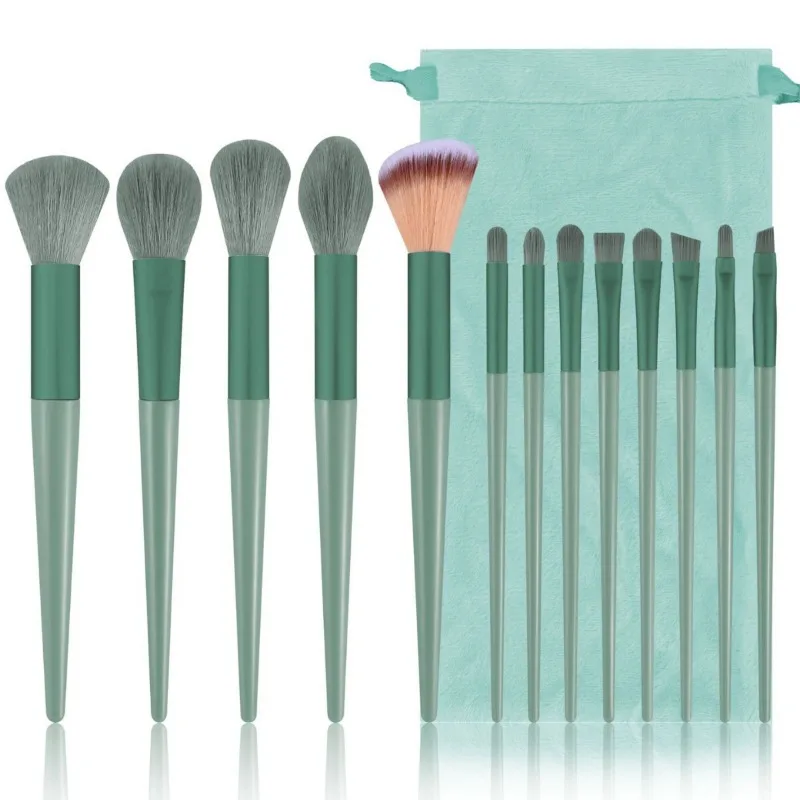 13-Set mit weichen, flauschigen Make-up-Pinseln für Kosmetika, Foundation, Rouge, Puder, Lidschatten, Kabuki, Mischpinsel, Beauty-Tool