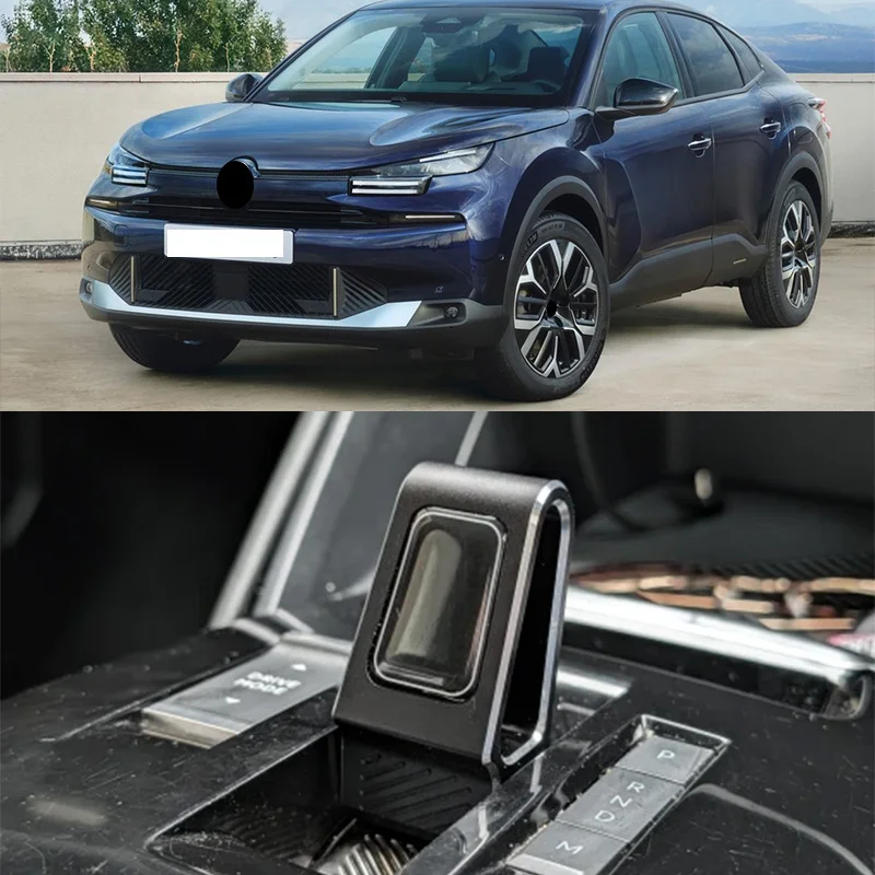 Automotive interior gear change head made of aluminum alloy material For Citroen C4 C4X e-C4X 2024 2025 2026
