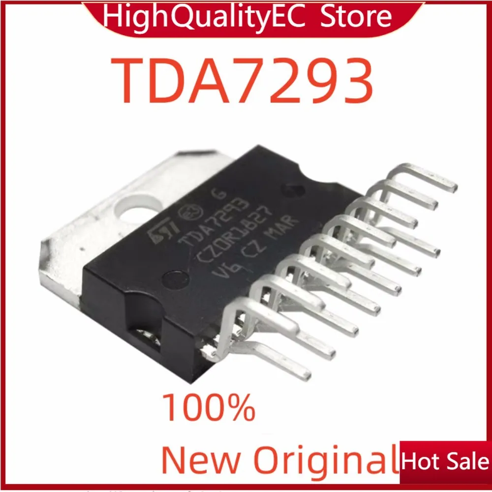 TDA 7293 1pcs 5pcs 10pcs 100% Original Integrated Circuit ZIP-15 TDA7293 Audio Amplifier IC Chip