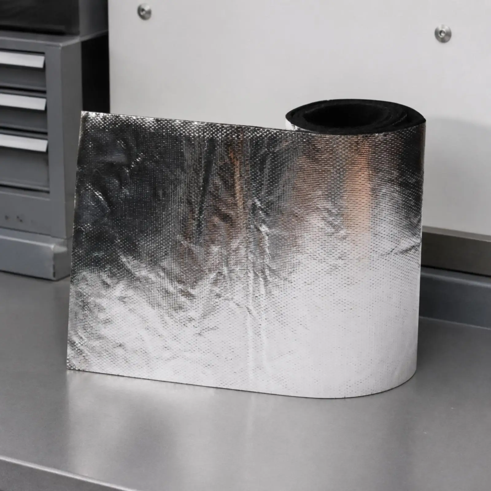 Insulation Mat Flexible Aluminum Foil Fiber Insulation Mat Lightweight for RV Owners, DIY Enthusiasts, Adventure Vehicle,