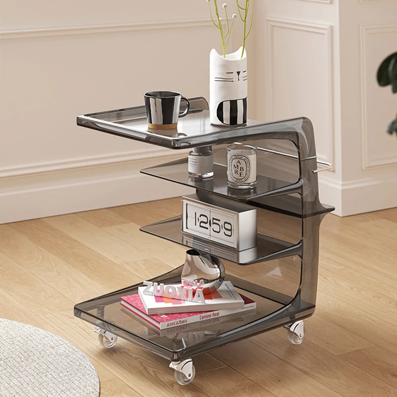 the sofa, removable bedside cabinets Internet celebrities ins Cream Wind Medium Ancient Small Coffee Table Red