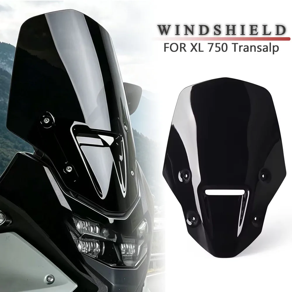 

New For Honda XL750 Transalp XL 750 TRANSALP 2025-2026 Motorcycle Windshield Windscreen High Wind Screen Deflectors Visor Shield