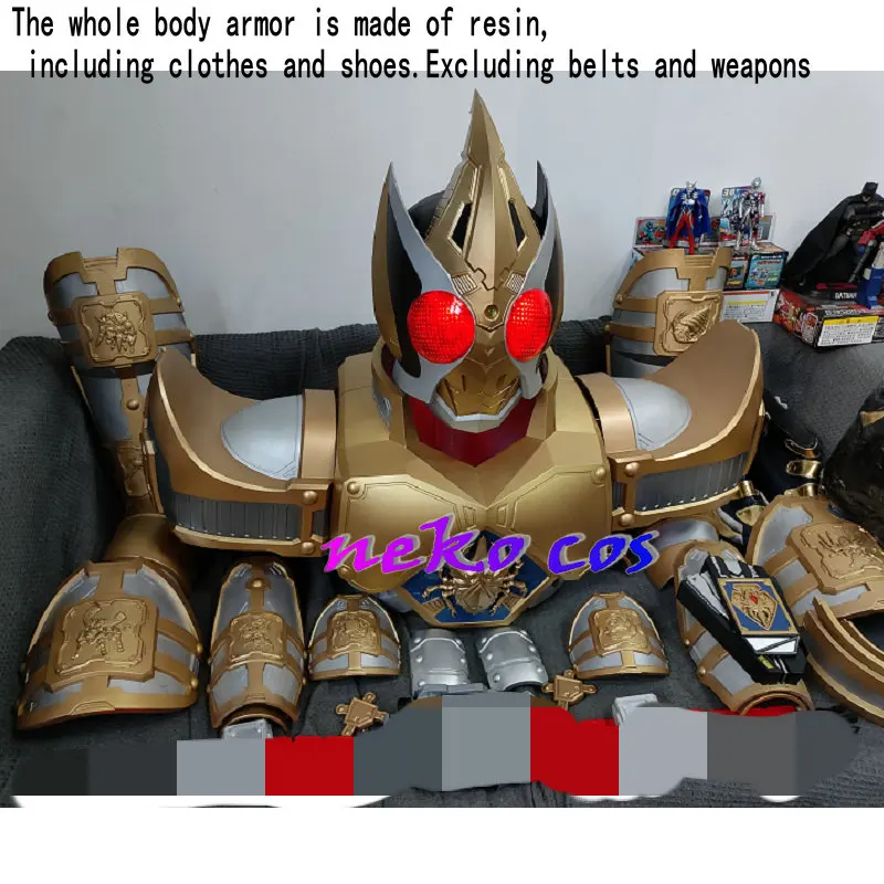 nekocos RIDER BLADE King Form  Complete set of armor Cosplay  Prop weapons Customized size Halloween Role Play