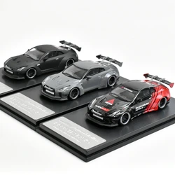 Model MC zebrać 1:64 GTR R35 samochód Model odlewu