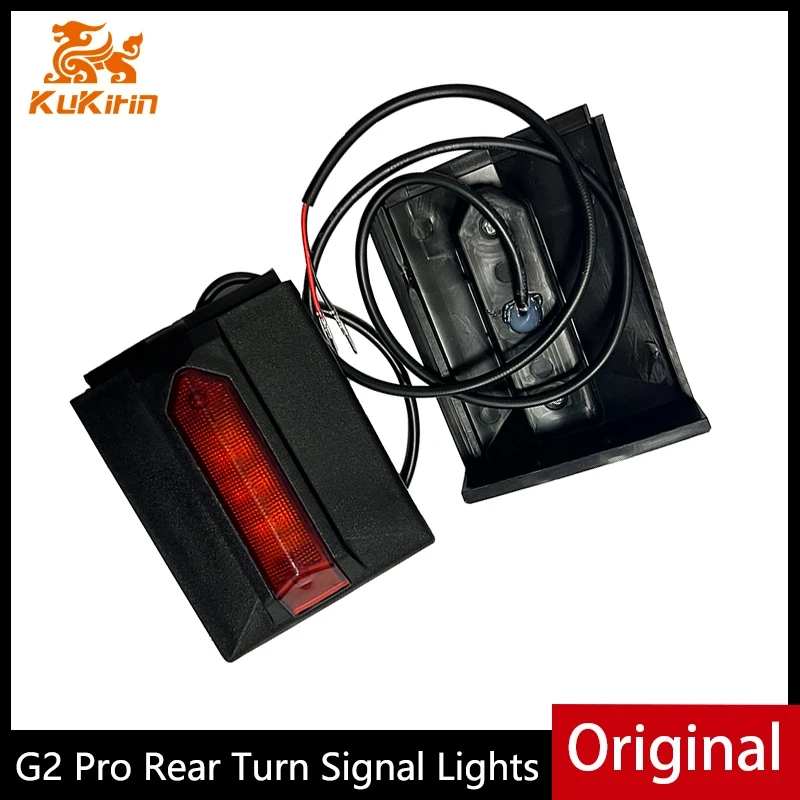 Original Rear Turn Signal Lights for KUGOO KuKirin G2 PRO Electric Scooter Parts Left and Right Warning Light Accessories