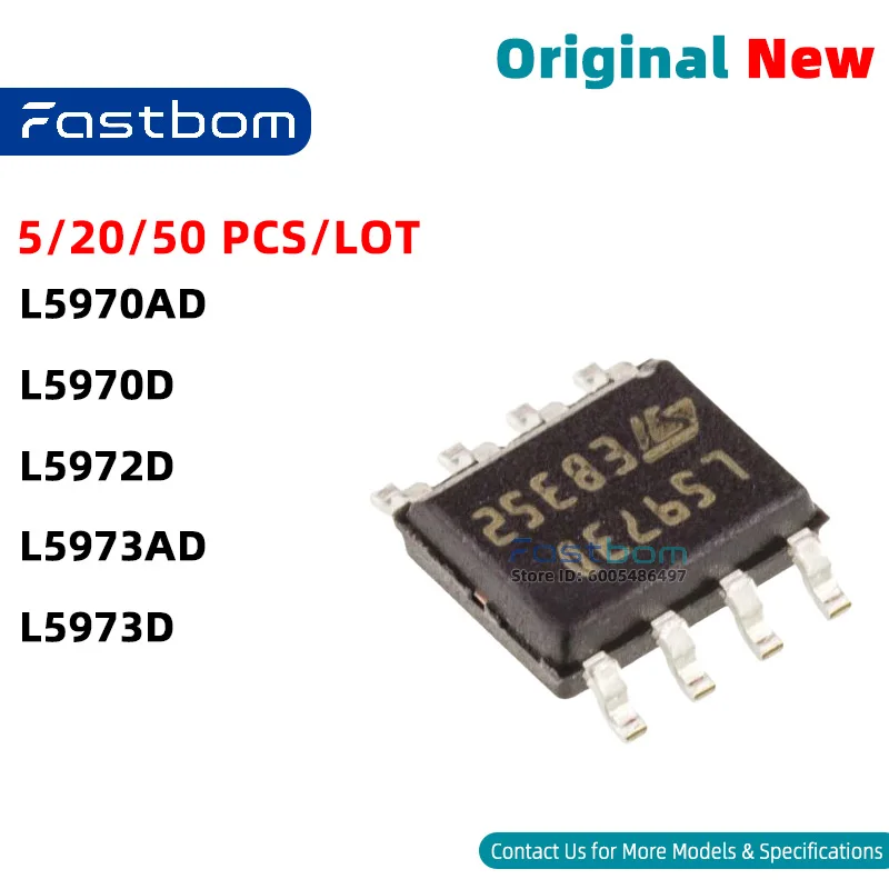 L5973D L5970D L5972D L5970AD L5973AD SOIC-8 BUCK CONV CONVERTER New Original