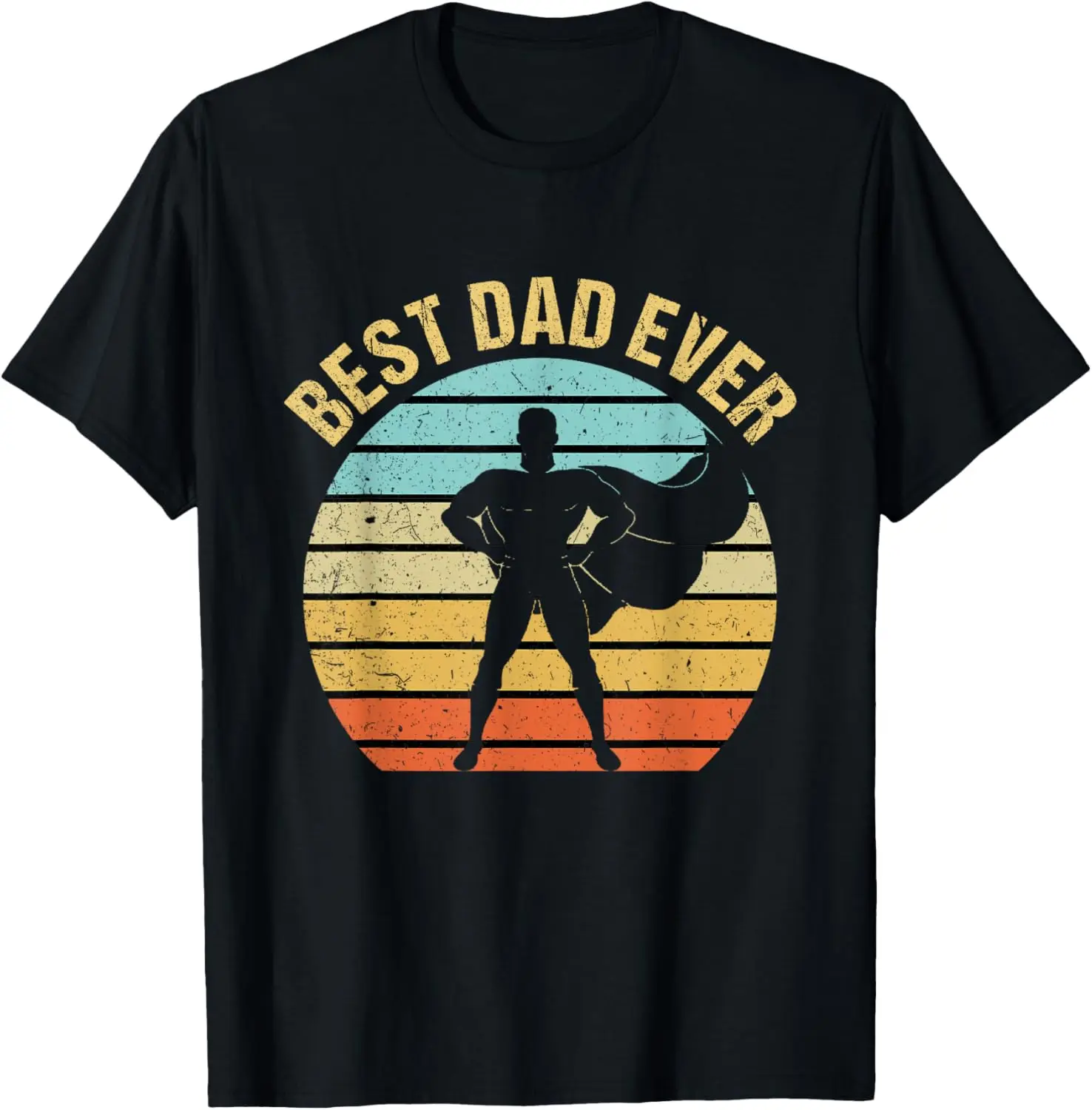 

Мужская винтажная рубашка Best Dad Ever, супергерой, День отца