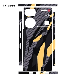 Colorful Sticker for Nubia Z70 Ultra Z50 Ultra 5G Back Screen Protector Hing Side Skin Protective Film Z60 ultra