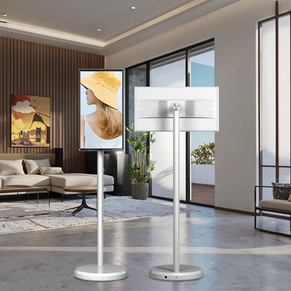 

2024 New 21.5 Inch Smart Home Tv 64GB ROM Wi-Fi Portable TV CE Certified White Android 12 System Smart Tv