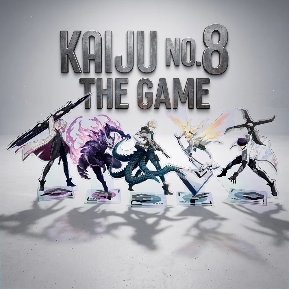KAIJU NO.8 THE GAME Kafka Reno Mina Kikoru 15CM Acrylic Stand Keychain 2026 New Game Stand Tabletop Display Collectible Gift