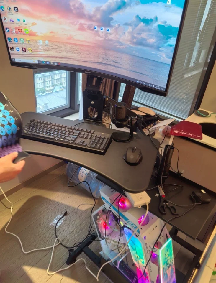 Multi-Function Movable Bedside Suspension Bracket, Lazy Lying Computer Play