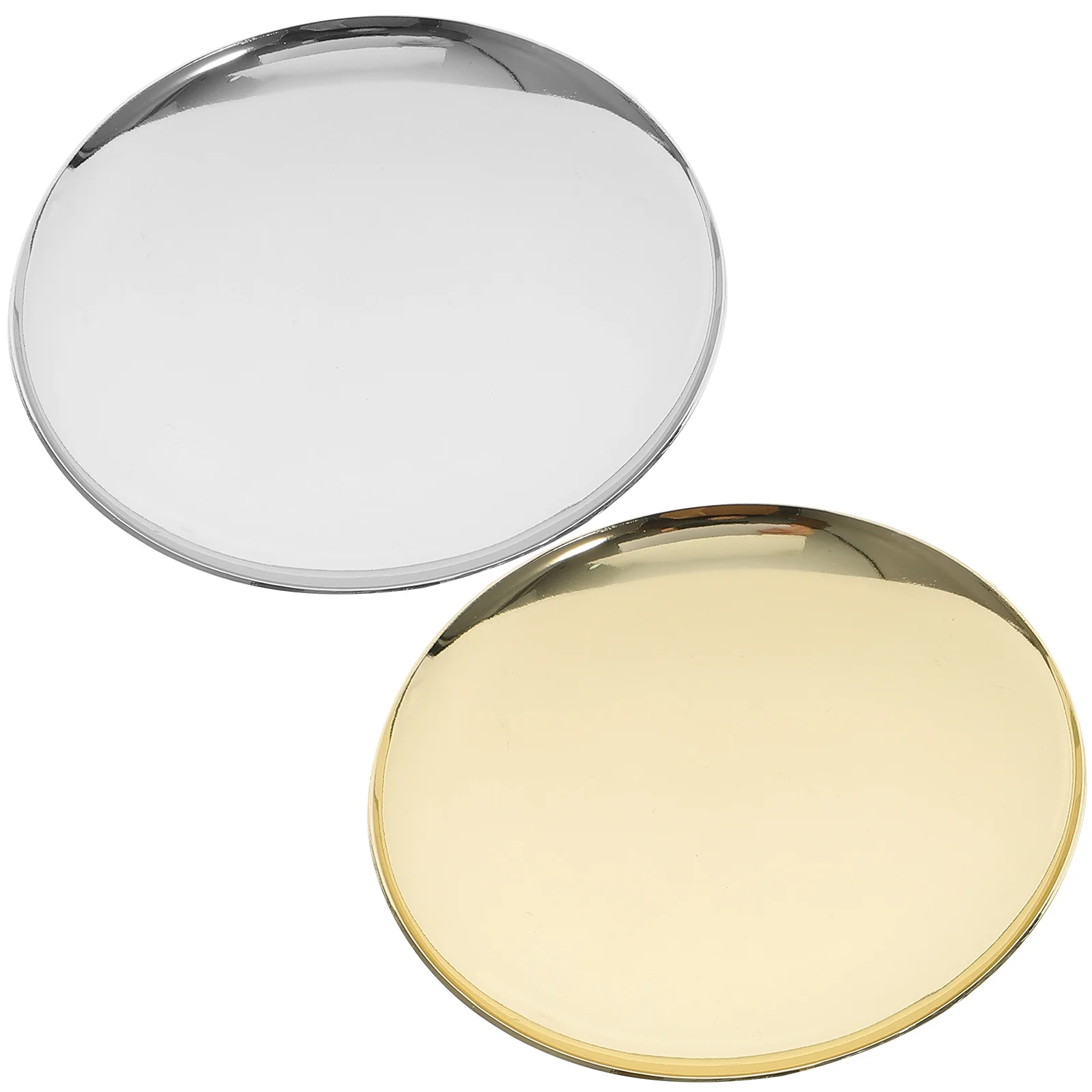 

2 Pcs Holder Centerpiece -holder Tray Decorative Pedestal Holders for Pillar Candles