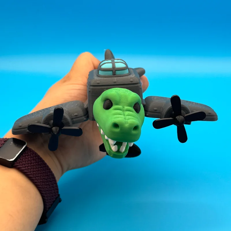 تمثال Brainrot الإيطالي المطبوع ثلاثي الأبعاد Bombombini Gusini، Orcalero Orcala، Odindin Dindin Dun، BurbALONI LULILOLI زخارف سطح المكتب #6