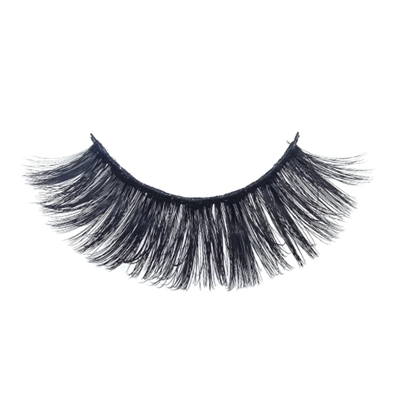 10 คู่ Faux Mink Lashes Pack ปริมาณขนตาปลอมธรรมชาติขนปุย