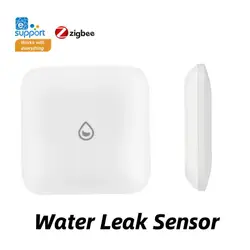 EWelink sensore di immersione Zigbee rilevatore di allarme di perdite d'acqua intelligente monitoraggio remoto sensore di inondazione allarme di troppopieno d'acqua per la casa intelligente