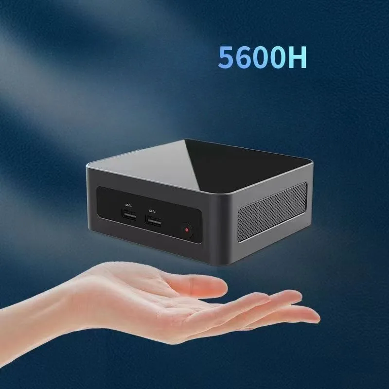 R5-5600H mini host 8K office game theater miniPC small desktop computer