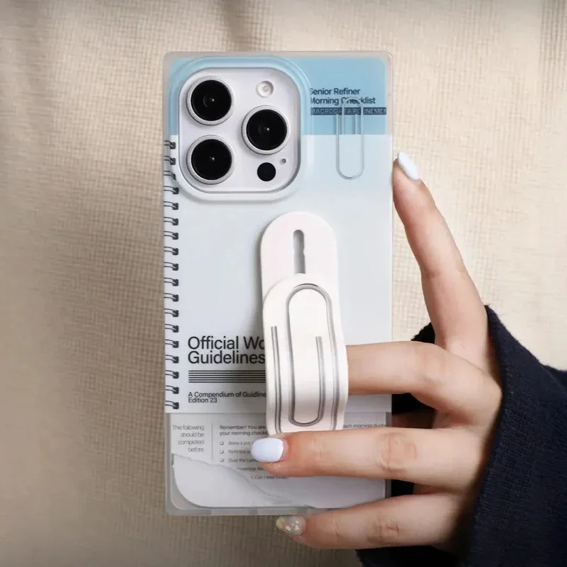 

Креативный держатель для телефона с выдвижным механизмом и клейкой основой, подставка-слайдер, ремешок на палец от падения, с пиксельным узором, в офисном стиле