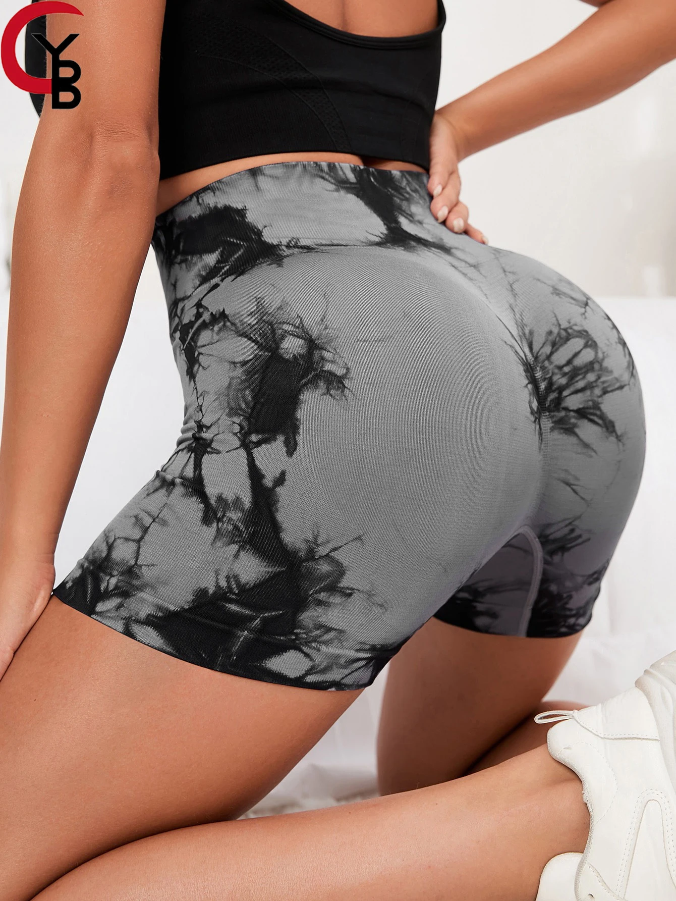 

Workout Shorts for Women Scrunch Butt Lifting High Waisted Yoga Gym Seamless Booty Biker Shorts