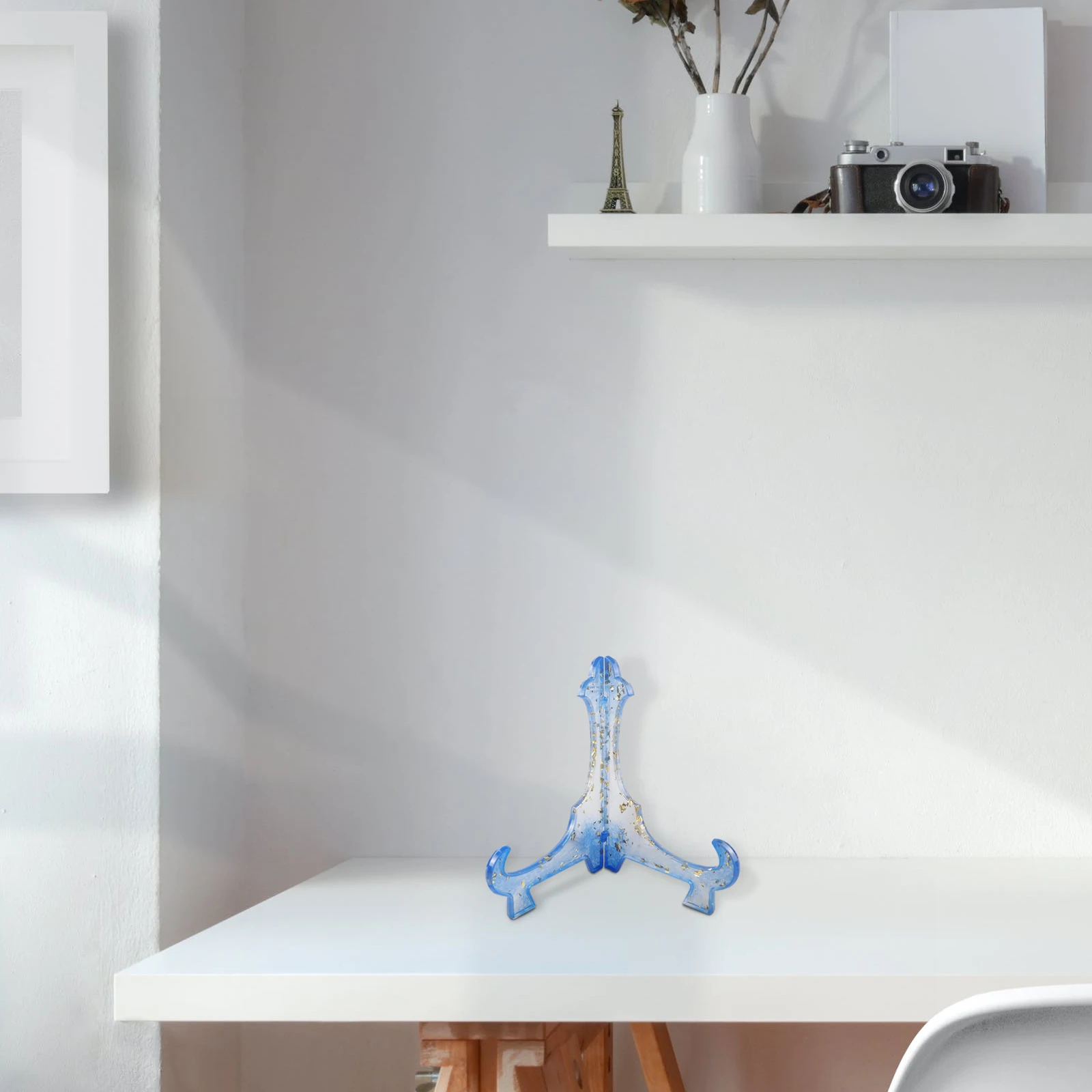 2pcs Crystal Resin Jewelry Display Rack Mold Silicone Storage Tray Epoxy Diy Craft Gift Idea Accessories Decor