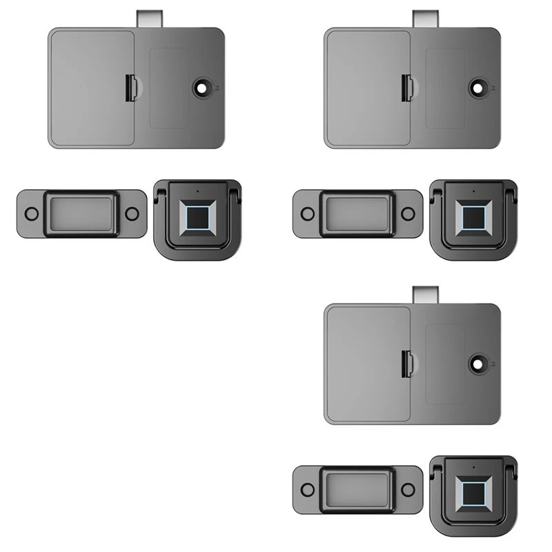 baae-3x-スマート引き出し指紋ロック-指紋ロック-ホームロッカーロック-オフィス家具用電子キャビネットロック-ベッドサイドロック