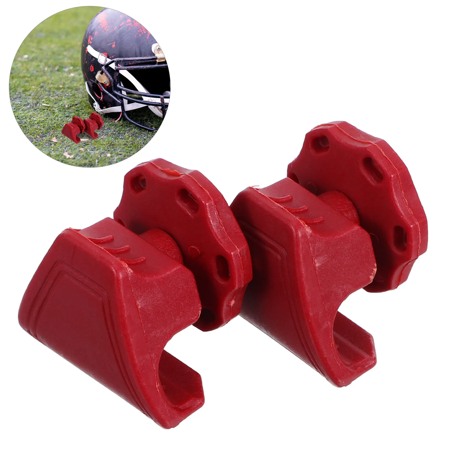 

2 комплекта нейлоновых прочных универсальных крепежных винтов для футбольных козырьков, аксессуары для футбольной экипировки