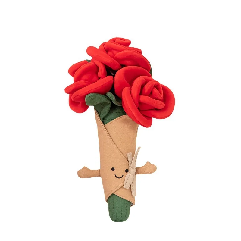 Bouquet de poupée en peluche mignon, jouet doux, Animal en peluche populaire, cadeau d'anniversaire d'amitié pour filles, petite amie Bestie