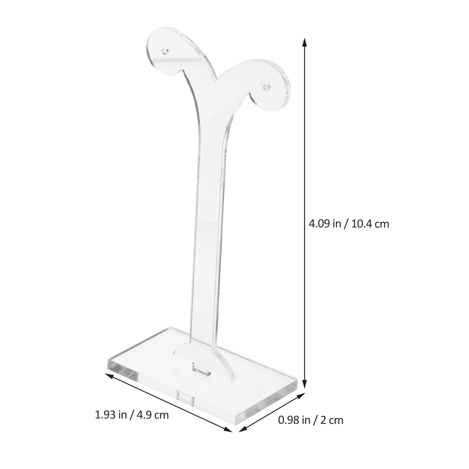 

3 Pcs Earring Display Stand Earrings Holders Organizers Retail Accessory Rack