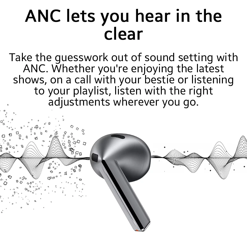 سماعة أذن لاسلكية سامسونج جالاكسي Buds3 ، إلغاء ضوضاء نشط ، بلوتوث ، IP57 ، مقاومة للماء ، صوت ، أصلي #3