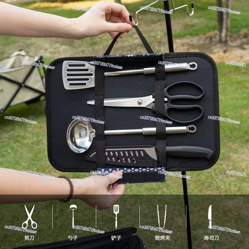 Кухонный набор для кемпинга на – обзор и цена Camping Cooking Knife Set