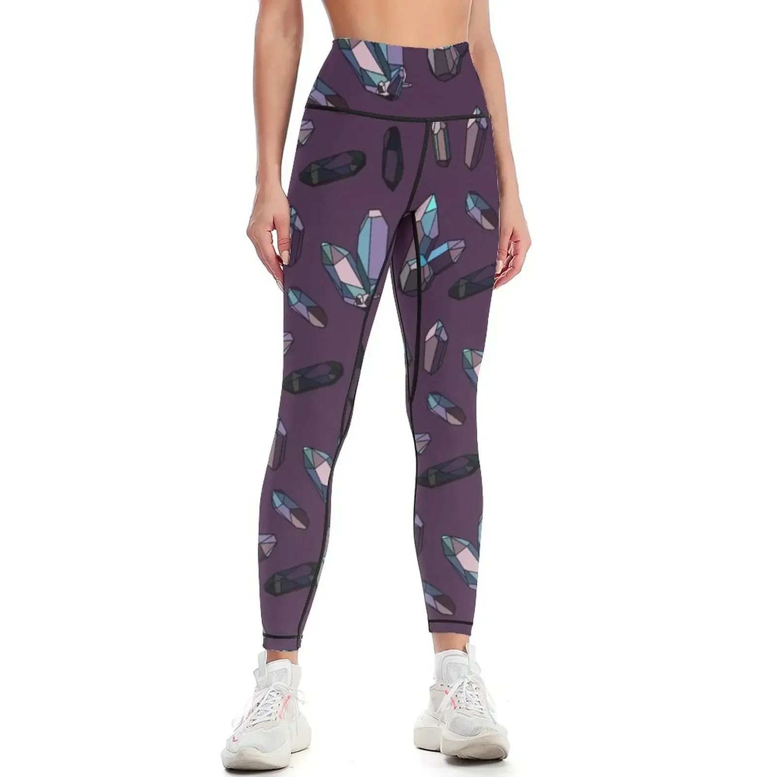 

Soul Gem Medley Leggings gym womans Clothing fitness Women sports workout clothes for Womens Leggings