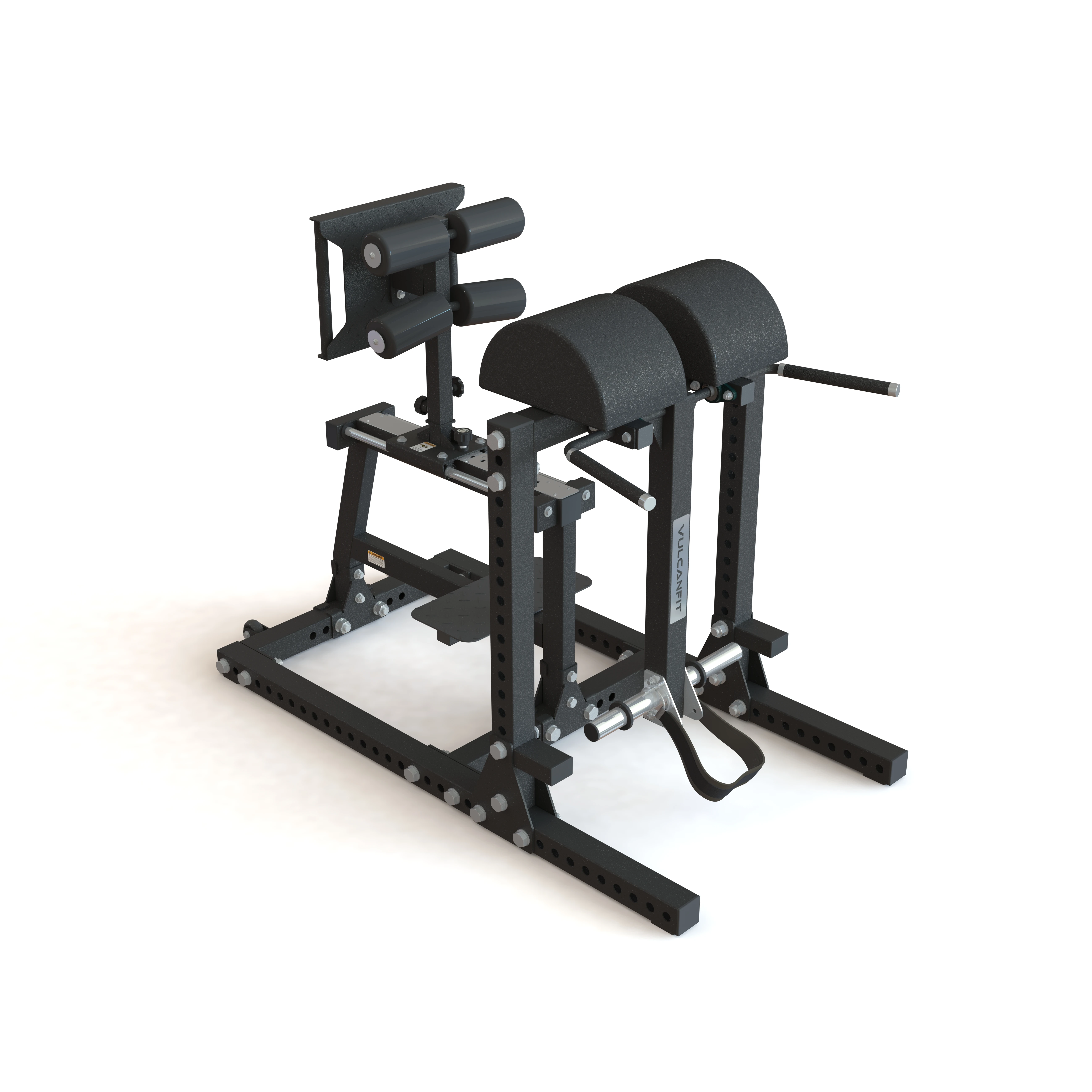 

SALE| Multi-functional Roman Chair Adjustable Sit-Up Bench Glute Hamstring Developer for Gym Use