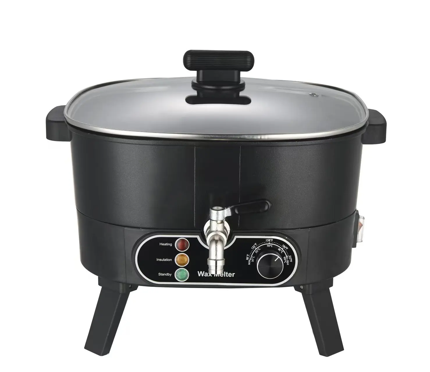 Hot Sales Electric Wax Melter 6L DIY Candle Soap Making Machine Adjustable Temperature with Pouring Spout for Business Use