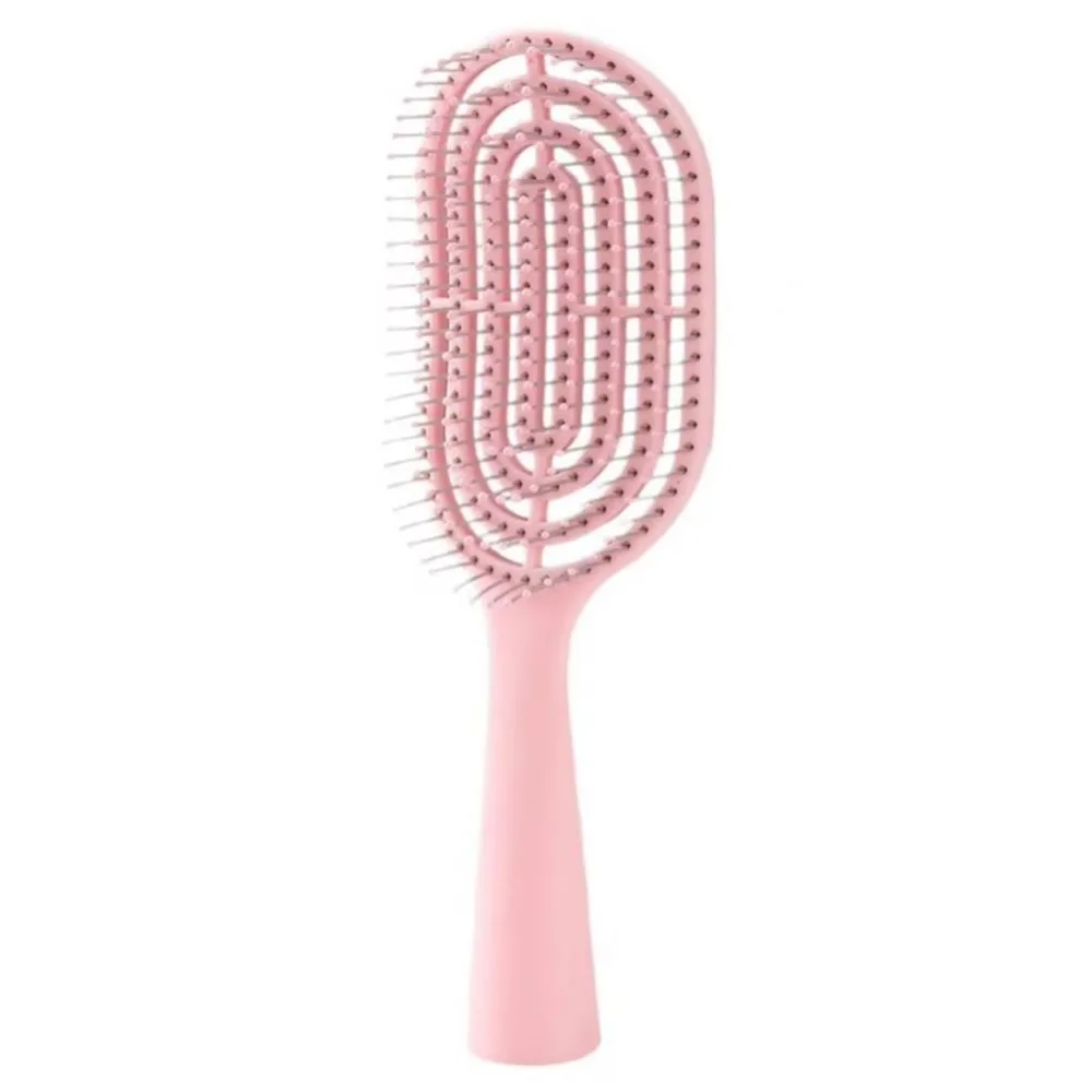 Anti-static Vented Hair Brush Thin Thick Curly Scalp Massage Hair Styling Tool Long Wet Portable Detangling Comb for Women Girls