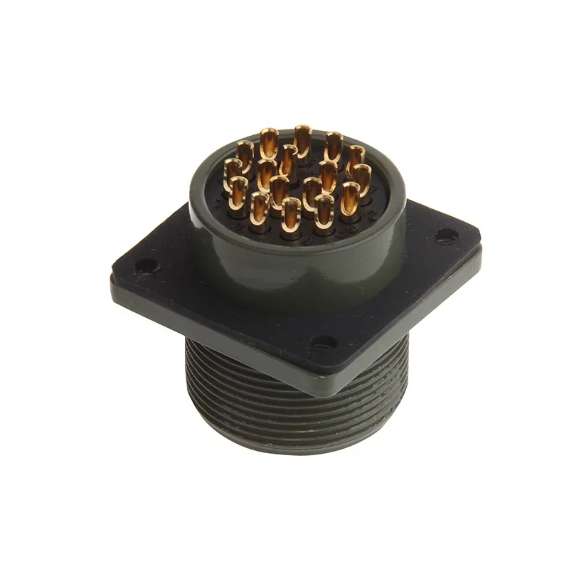 Imagem -03 - Núcleo 17pin Conector Padrão Militar da Tomada da Aviação dos Eua Ms5015 Ms3108a 2029s Ms3102a 20-29p 17