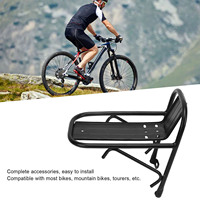 Bike Front Rack Aluminum Alloy Luggage Carrier Racks Mountain Bike Front Luggage Rack for Cycling Mountain Bike Accessories