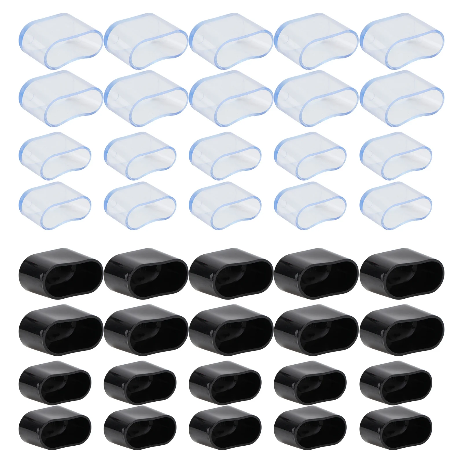 

40pcs Anti-Skid Table Covers Durable Floor Protectors For Chair Desk Legs No Paste Required Furniture Supplies Table Feet Pads