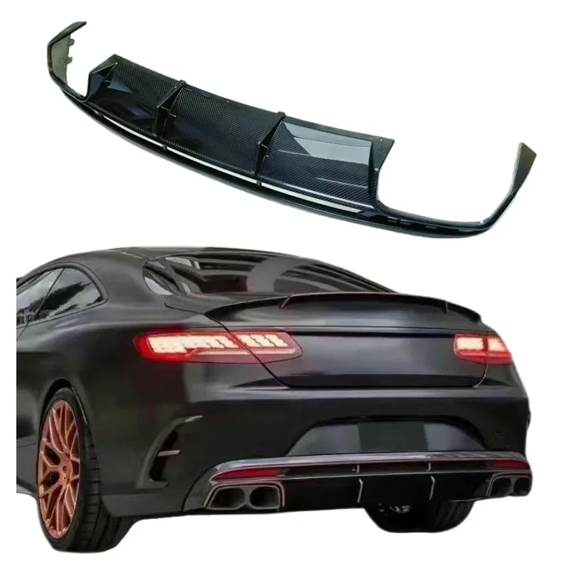

Car Accessories Carbon fiber Rear lip Rear spoiler For Mercedes-Benz C217 2014-2019