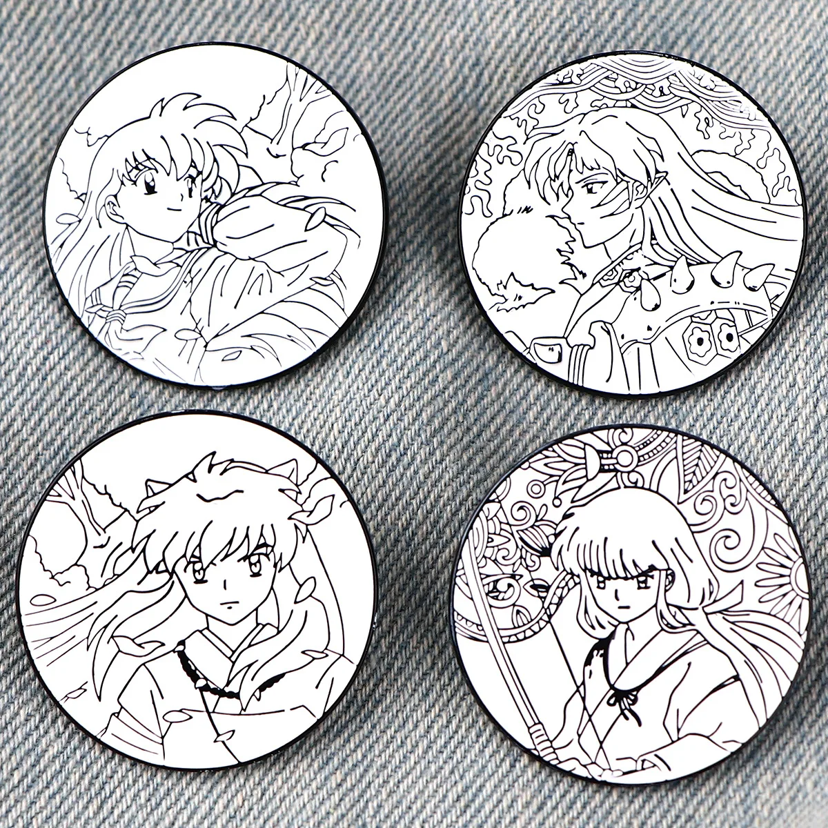 

A3755 японского аниме, мягкая эмалированная булавка, нагрудные булавки для рюкзаков, милая детская брошь для одежды, металлические значки, сумки, модные аксессуары