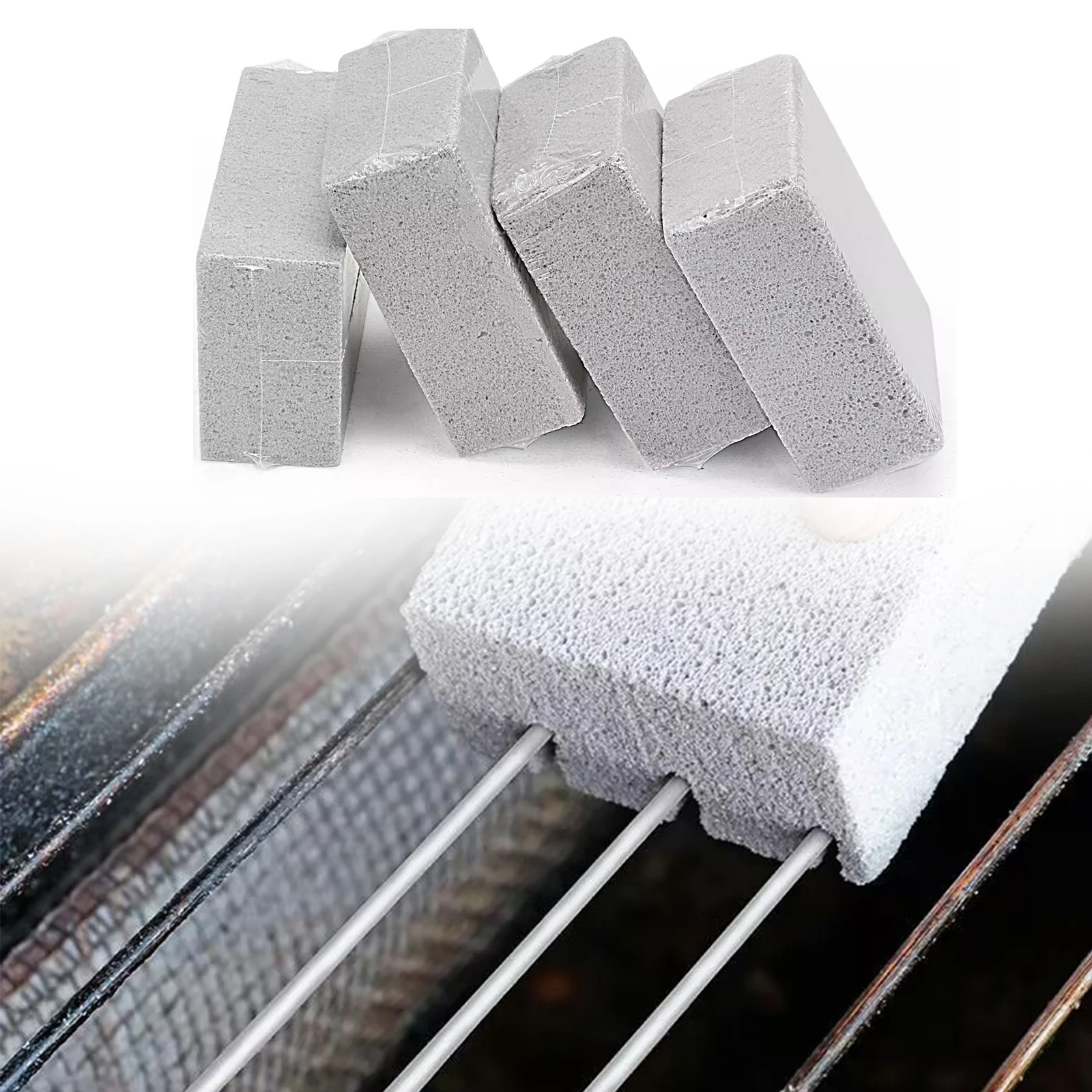 Grill Cleaning Bricks Grill Cleaning Pumice Stone Cleaning Tool Cleans Grease Stains and Grime Tool Kitchen Cleaning Tool