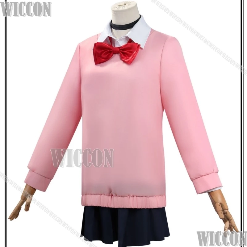 Ayase Momo Anime DAN DA DAN Costume Cosplay Prop Parrucca Scarpe JK Uniforme Donna Ragazza Vestito Holloween Party Show Gioca Quotidiano Set Completo