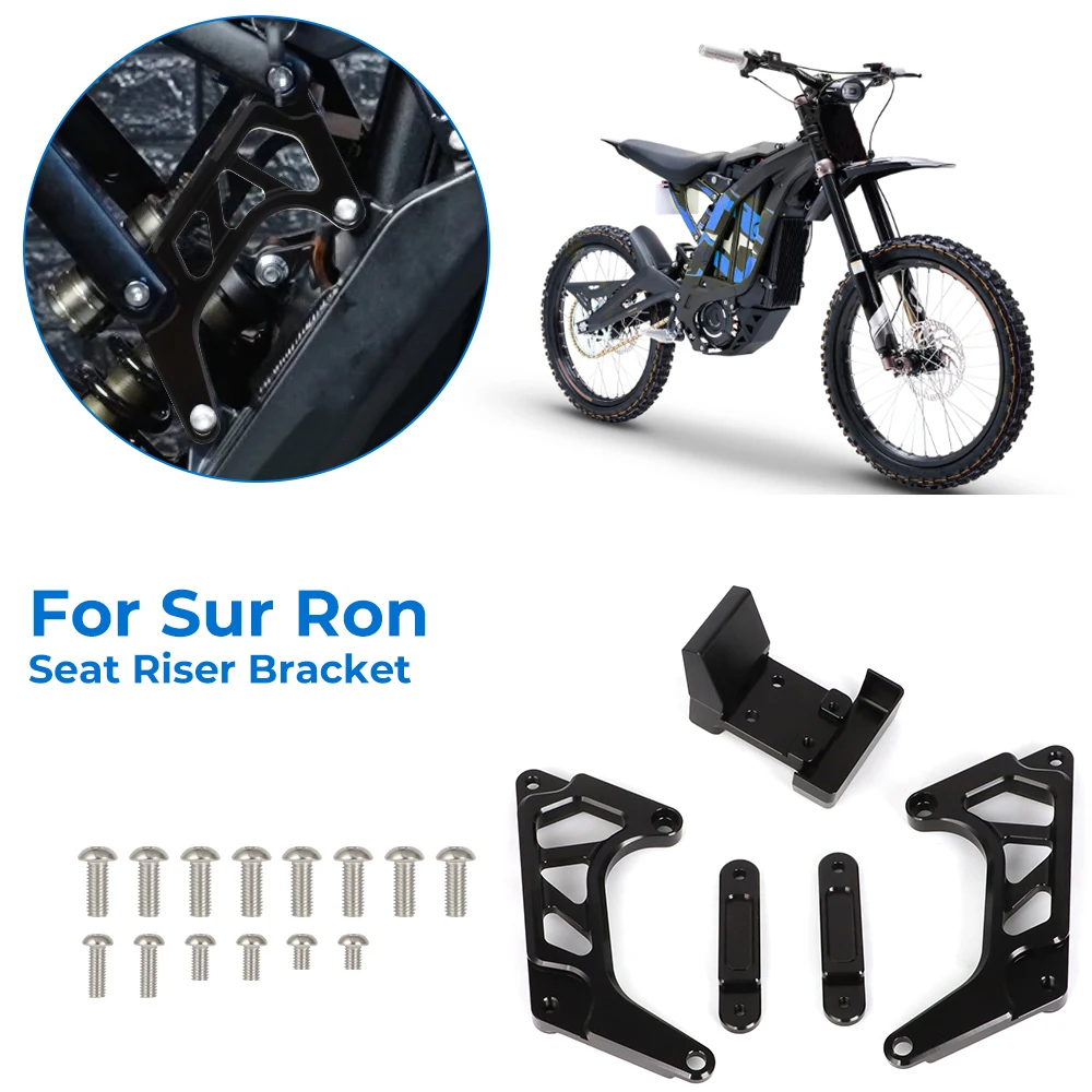 

Electric Dirt Bike Seat Riser Cushion Extenders Bracket Riser 5CM For Surron Sur Ron X Sur Ron S Sur Ron L1E Segway X260 X160