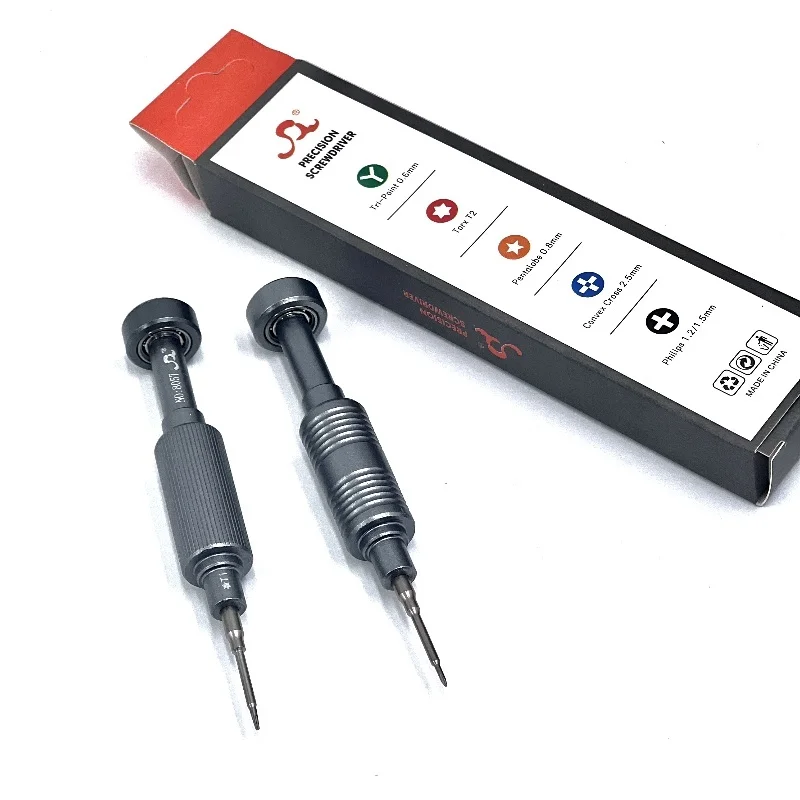 Imagem -04 - Precision Chave de Fenda Grupo Ferramentas de Reparo de Mão Relógio Laptop Celular Reparação de Parafuso 0.6 0.8 1.2 t1 t2 8057